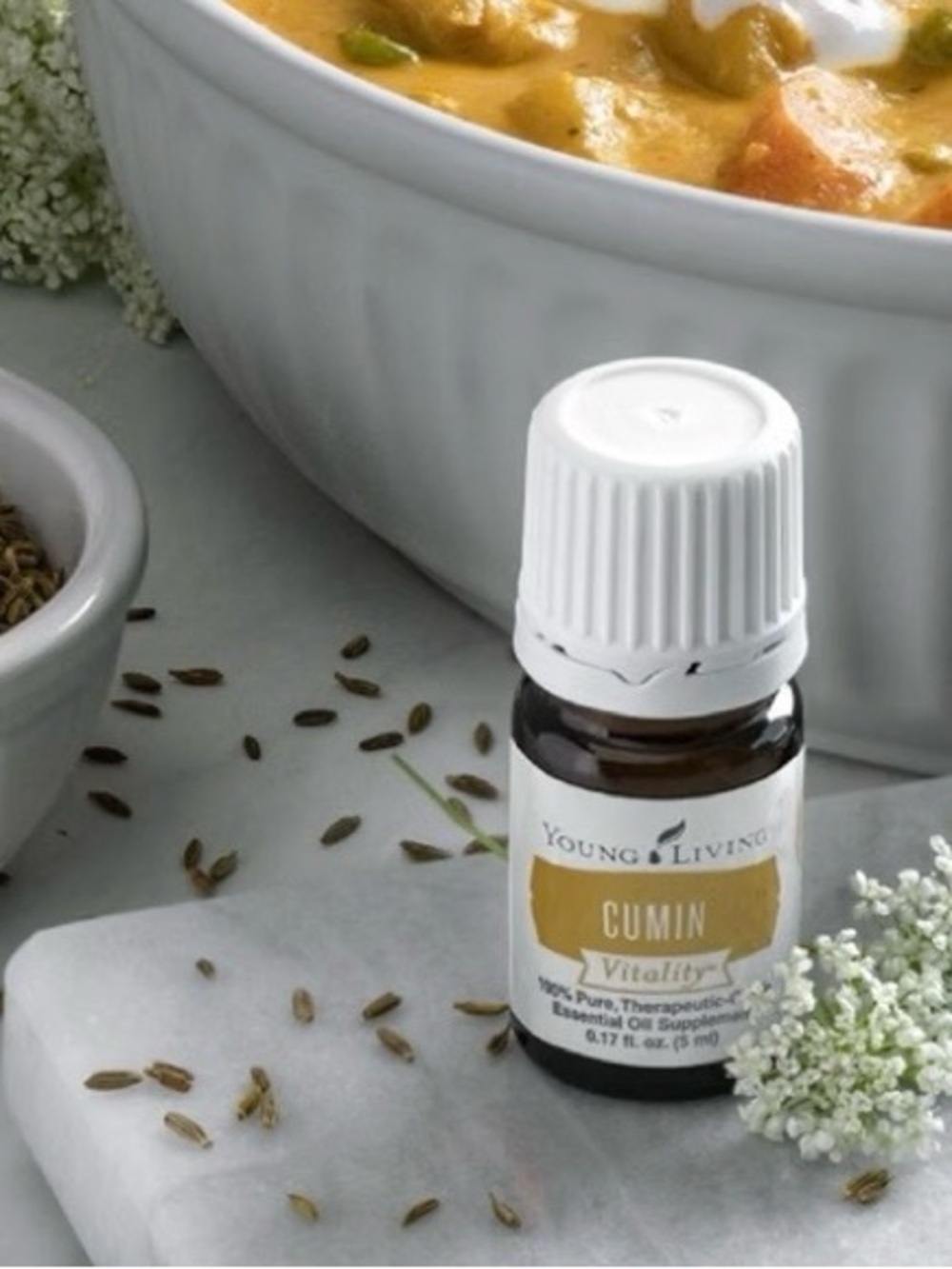 Young Living Cumin Vitality 5 ML Bottle- BRAND NEW UNOPENED SEALED 5 ML BOTTLE - Picture 4 of 6